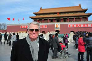 Mr. Colin Heseltine in Tiananmen Square 